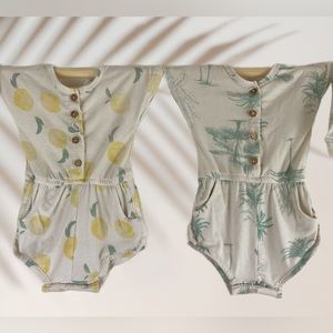 Jessica Simpson Baby 3-6M Girl Rompers *SOLD AS SET*